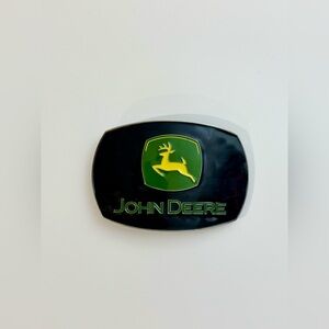 John Deere Belt Buckle black and green